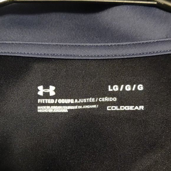 Under Armour Women's Cold Gear 1/2 zip Pullover SIZE LARGE - Picture 4 of 5